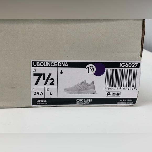 Adidas Women’s UBounce DNA Running Shoes - Size 7.5 Previous display model - Picture 10 of 13